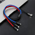 Baseus 3 in 1 USB cable with Micro / Type-C / Lighting connector