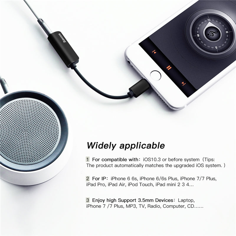 Baseus 2IN1 Audio Cable Adapter (Lightning)