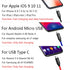 Baseus 3 in 1 USB cable with Micro / Type-C / Lighting connector