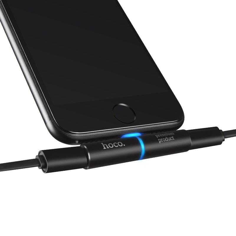 HOCO LS7 Dual Lightning Charging/Audio Splitter