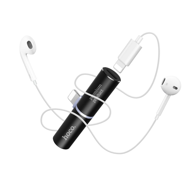 HOCO LS7 Dual Lightning Charging/Audio Splitter
