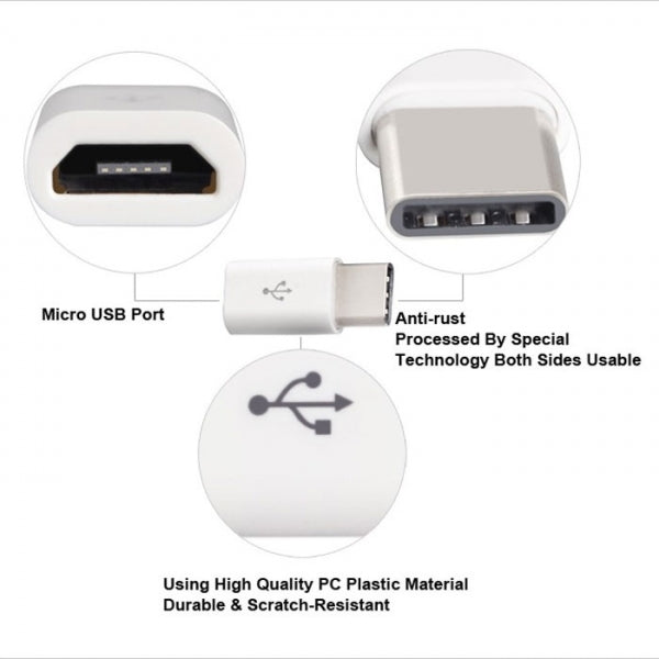 Micro USB to Type-C Adapter