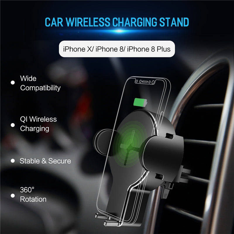 ROCK Car Wireless Charging Phone Holder